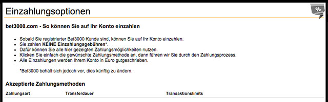 Diverse Einzahlungsoptionen (krill, Paysafecard, Banküberweisung) vorhanden